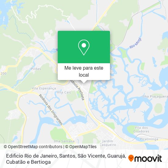 Edificio Rio de Janeiro mapa