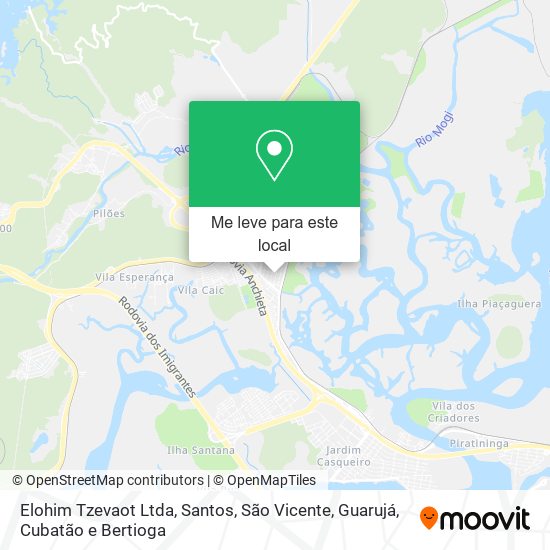 Elohim Tzevaot Ltda mapa