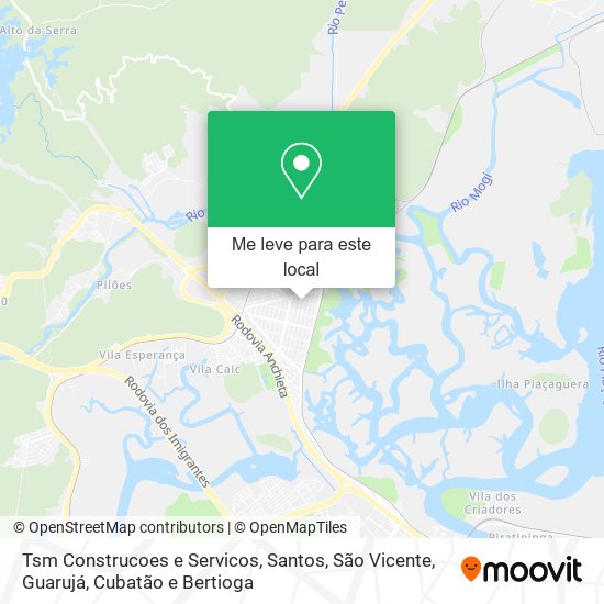 Tsm Construcoes e Servicos mapa
