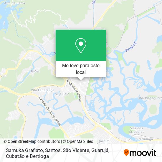 Samuka Grafiato mapa