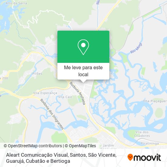 Aleart Comunicação Visual mapa
