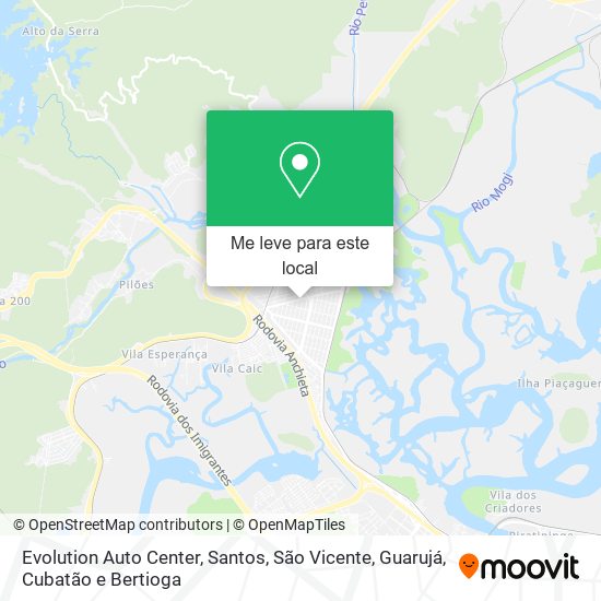 Evolution Auto Center mapa