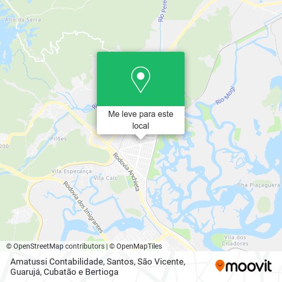 Amatussi Contabilidade mapa