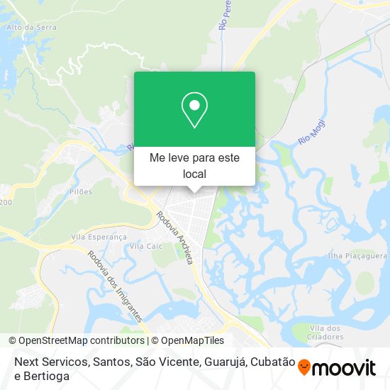 Next Servicos mapa