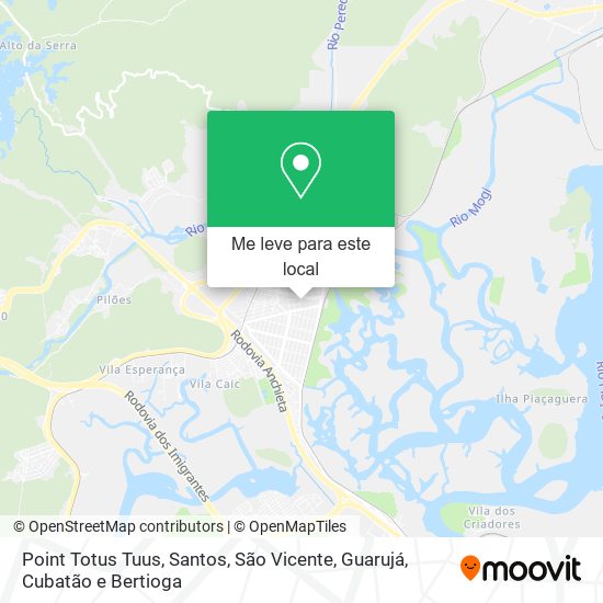 Point Totus Tuus mapa