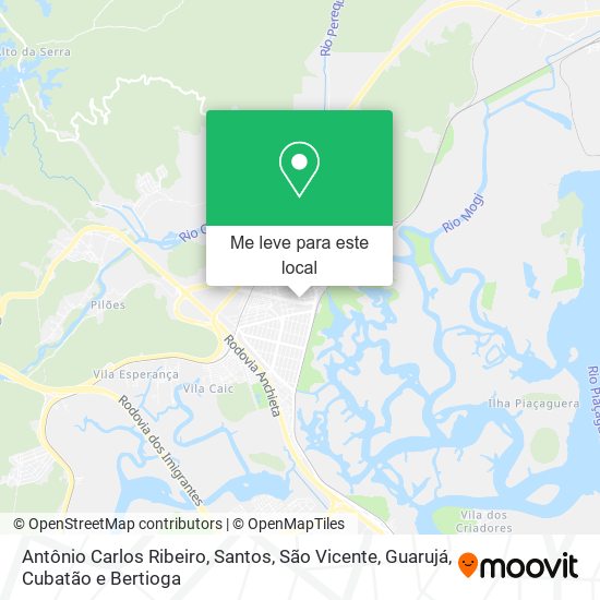 Antônio Carlos Ribeiro mapa