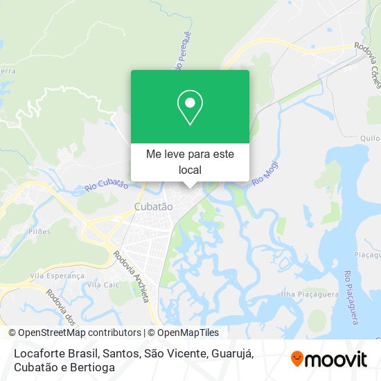 Locaforte Brasil mapa