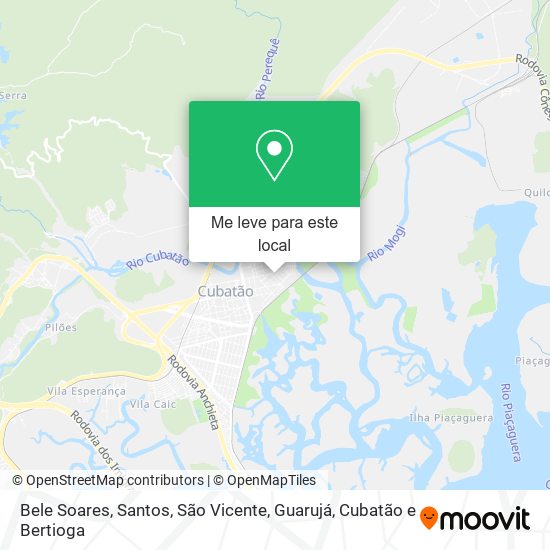 Bele Soares mapa