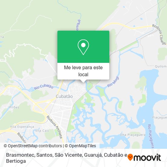 Brasmontec mapa