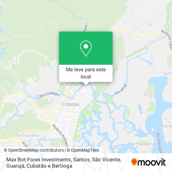 Max Bot Forex Investments mapa