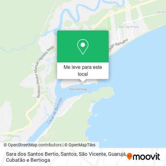 Sara dos Santos Bertio mapa