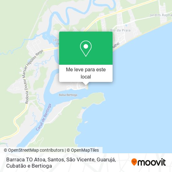Barraca TO Atoa mapa