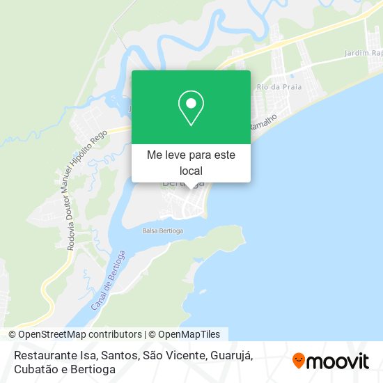 Restaurante Isa mapa