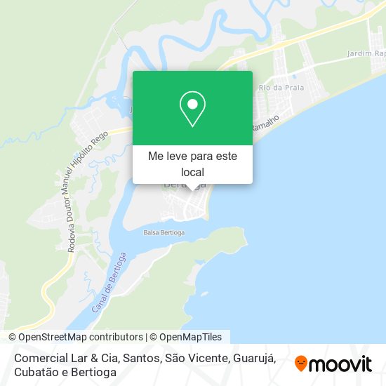 Comercial Lar & Cia mapa