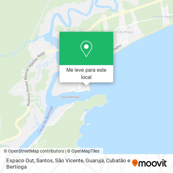 Espaco Out mapa