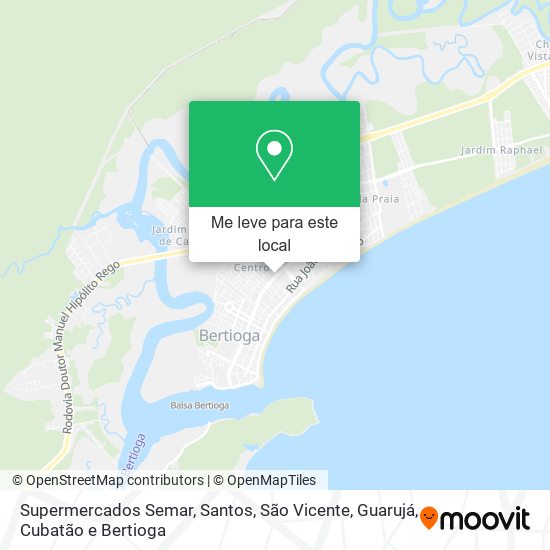 Supermercados Semar mapa