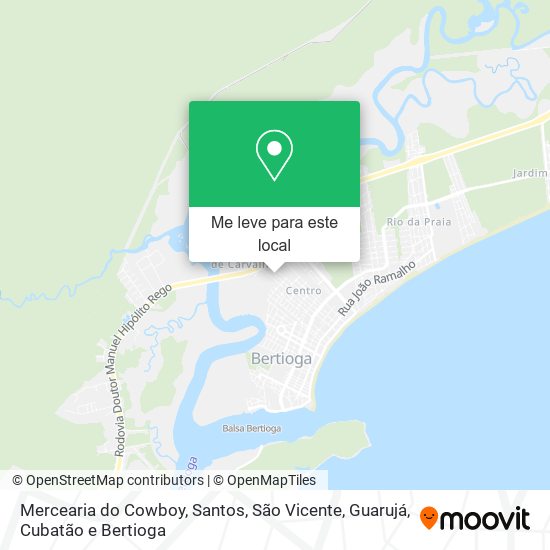 Mercearia do Cowboy mapa