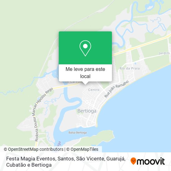 Festa Magia Eventos mapa