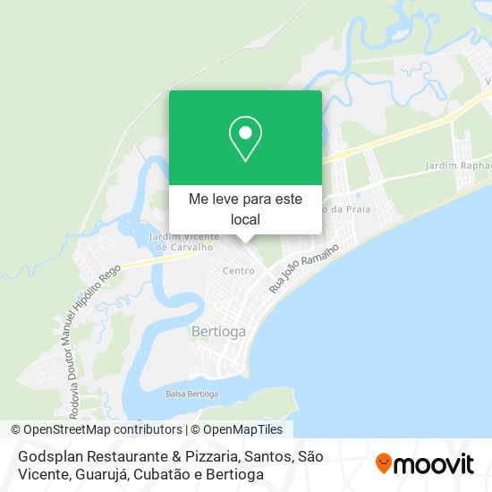 Godsplan Restaurante & Pizzaria mapa