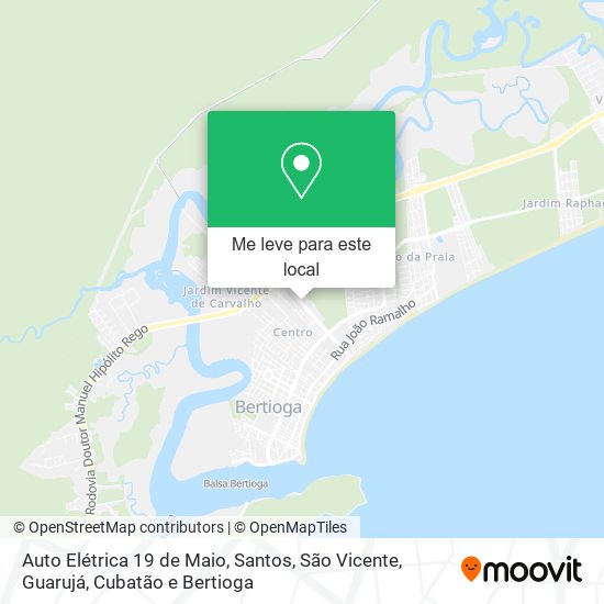 Auto Elétrica 19 de Maio mapa