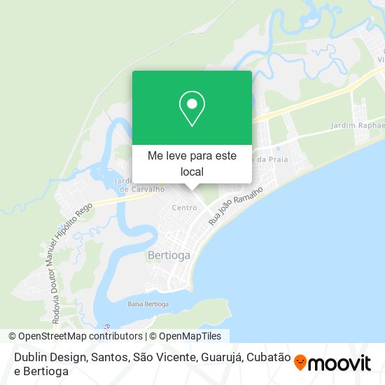 Dublin Design mapa