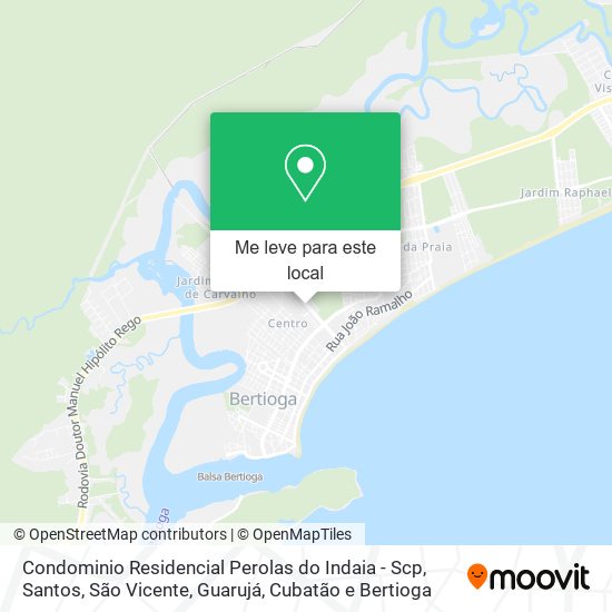 Condominio Residencial Perolas do Indaia - Scp mapa