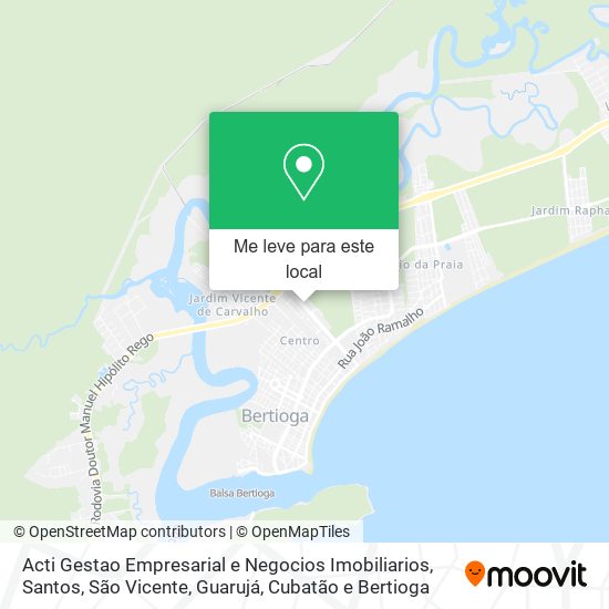 Acti Gestao Empresarial e Negocios Imobiliarios mapa