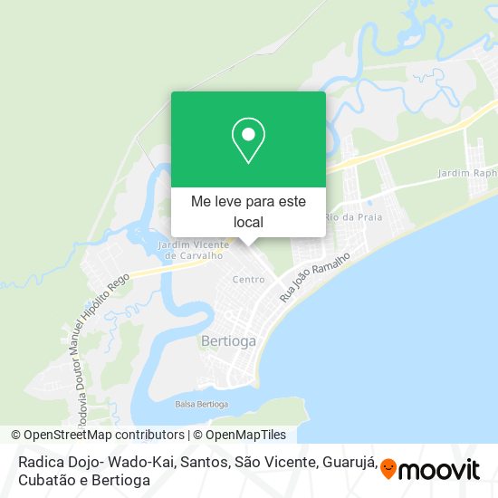 Radica Dojo- Wado-Kai mapa