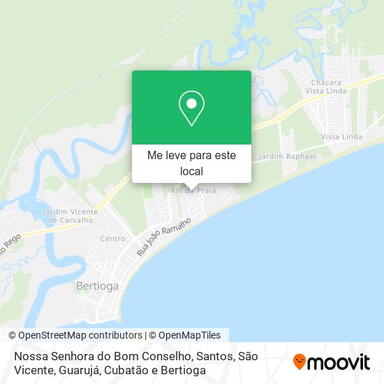 Nossa Senhora do Bom Conselho mapa