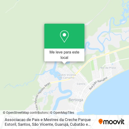 Associacao de Pais e Mestres da Creche Parque Estoril mapa