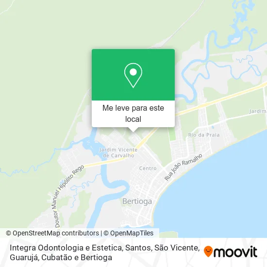 Integra Odontologia e Estetica mapa