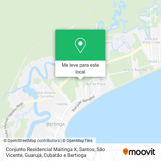 Conjunto Residencial Maitinga X mapa