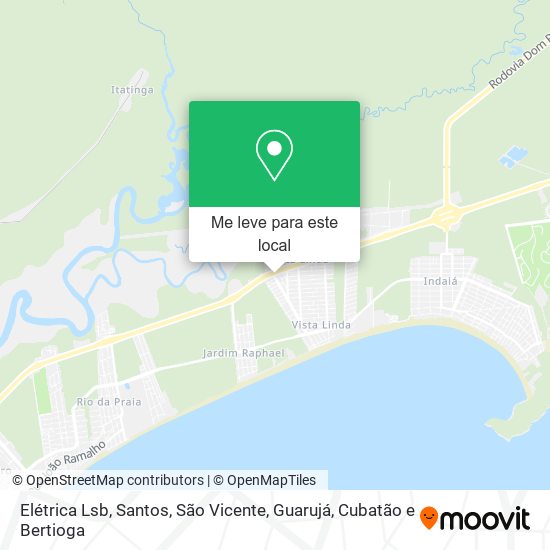 Elétrica Lsb mapa