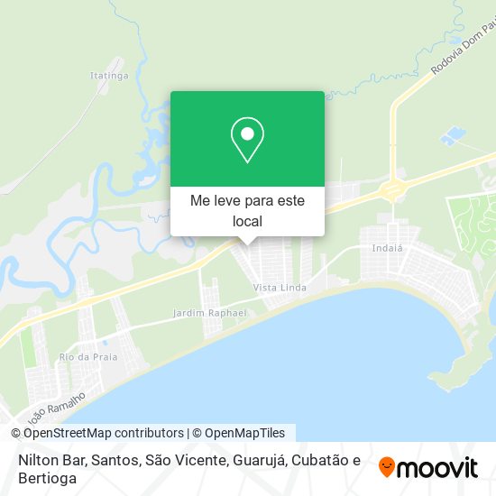 Nilton Bar mapa