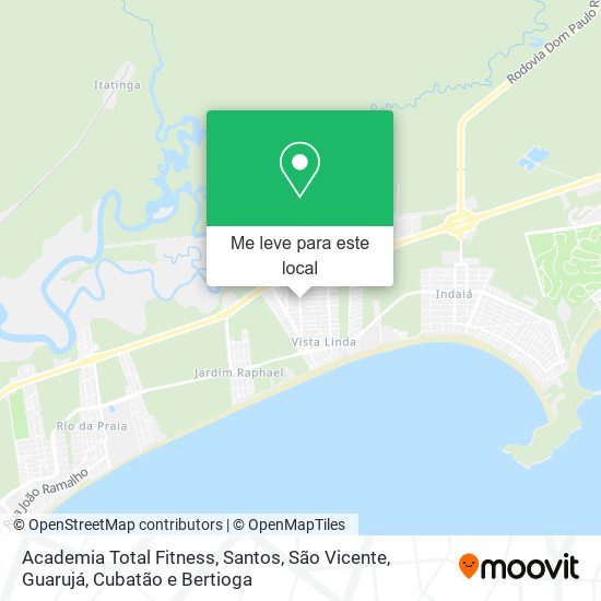 Academia Total Fitness mapa