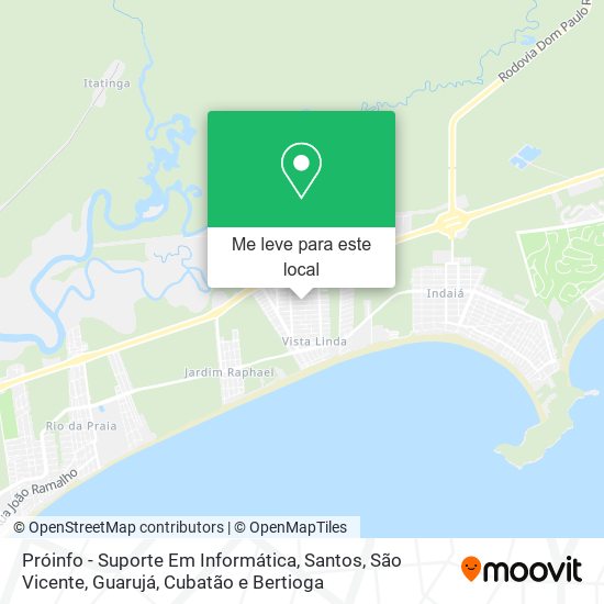 Próinfo - Suporte Em Informática mapa