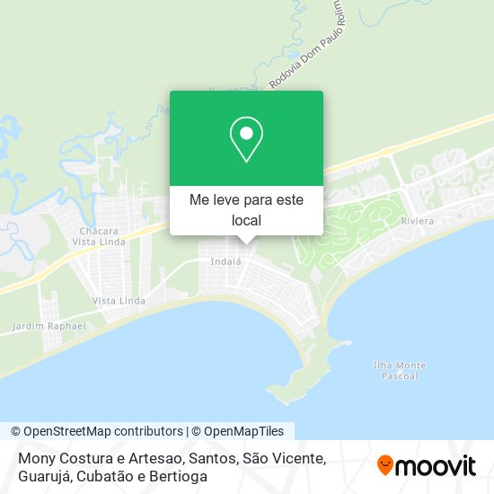 Mony Costura e Artesao mapa