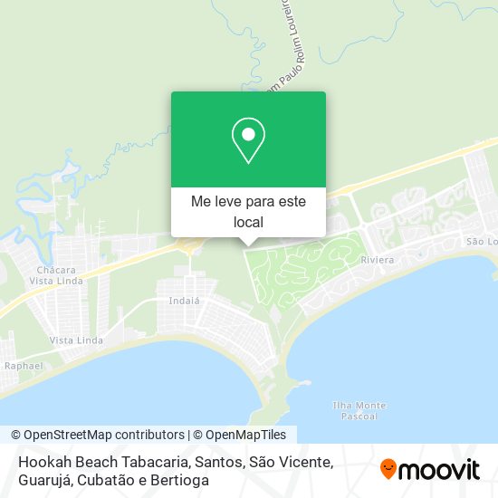 Hookah Beach Tabacaria mapa