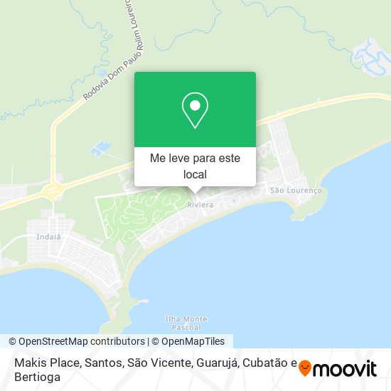 Makis Place mapa