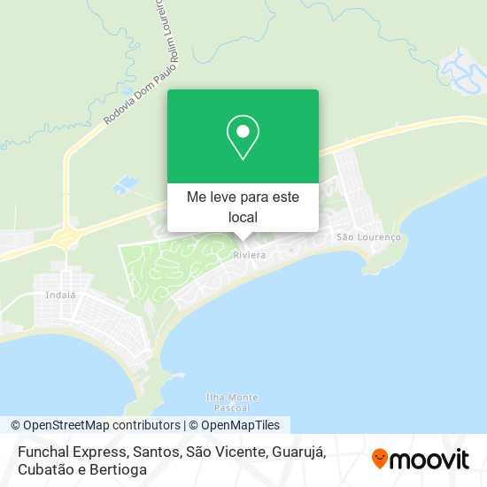 Funchal Express mapa