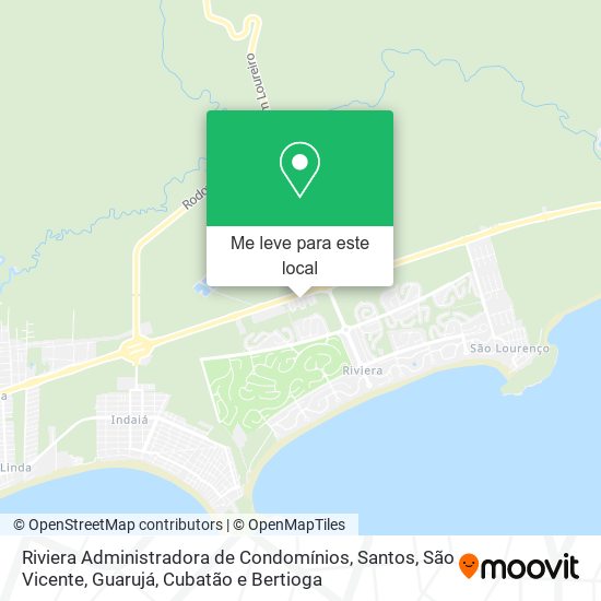 Riviera Administradora de Condomínios mapa