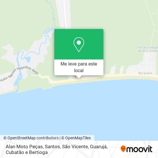 Alan Moto Peças mapa