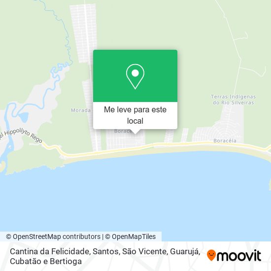 Cantina da Felicidade mapa