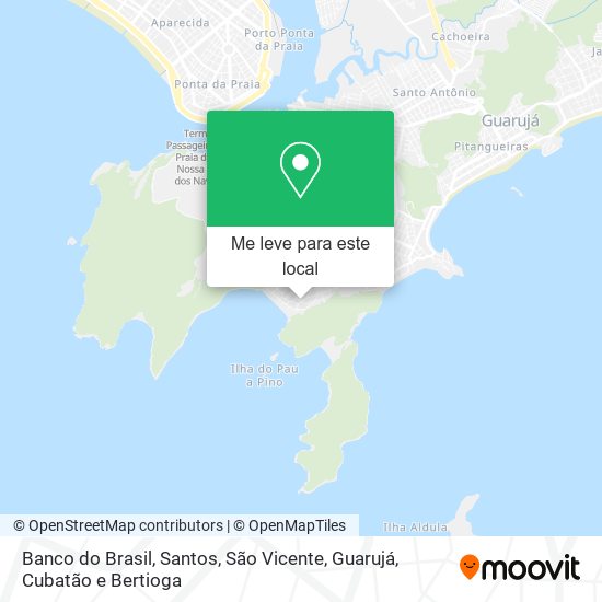 Banco do Brasil mapa