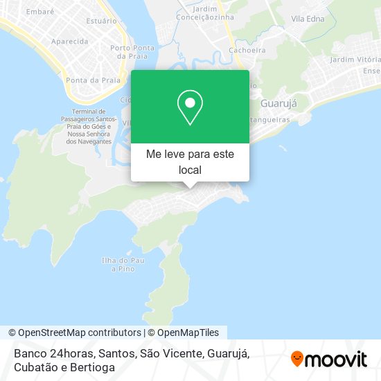 Banco 24horas mapa