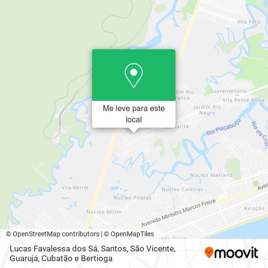 Lucas Favalessa dos Sá mapa
