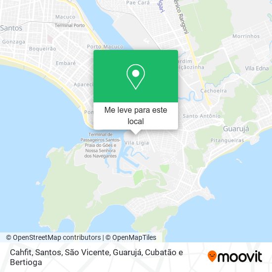 Cahfit mapa