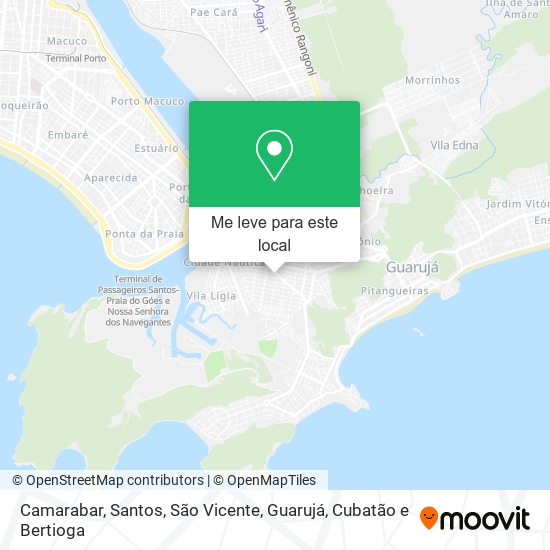 Camarabar mapa
