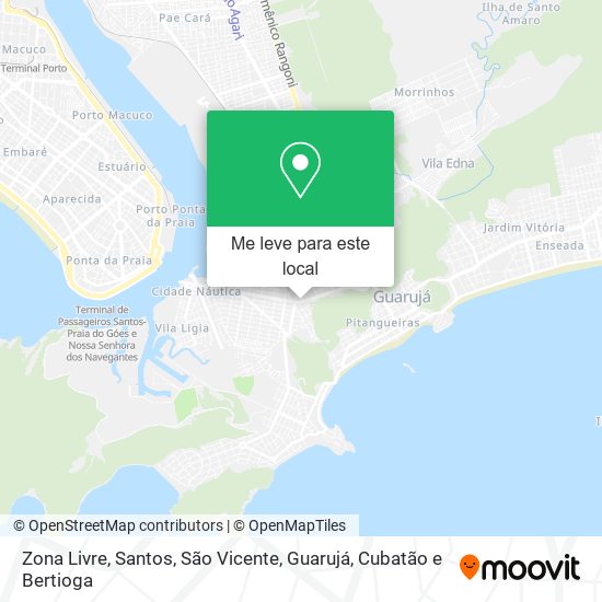 Zona Livre mapa