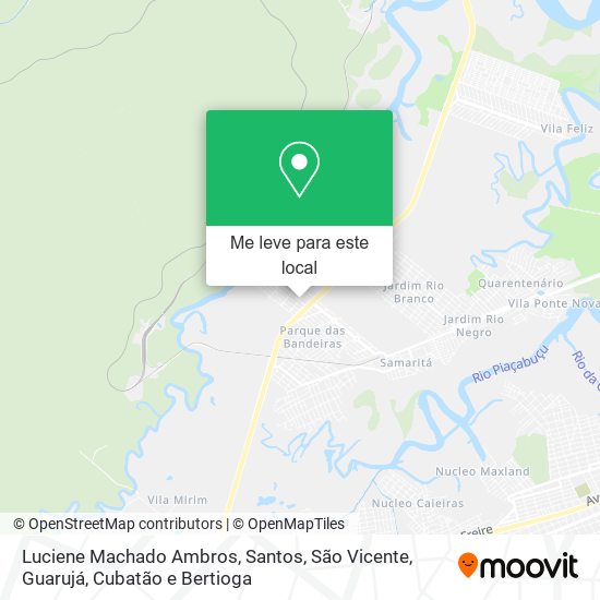 Luciene Machado Ambros mapa